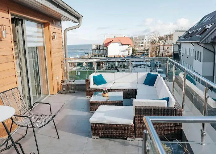 Penthouse Na Klifie Apartamento Ustronie Morskie